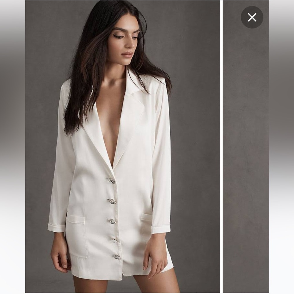 Retrofete silk blazer